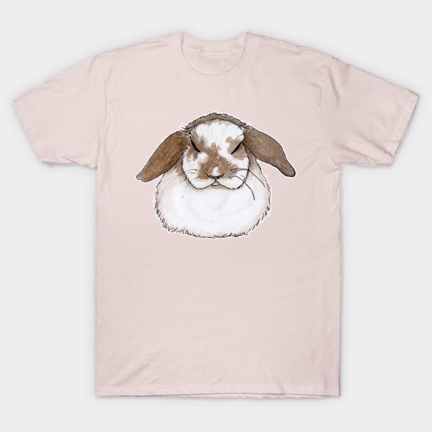 Sleeping rabbit ram T-Shirt by Savousepate